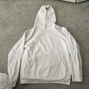 white talentless hoodie